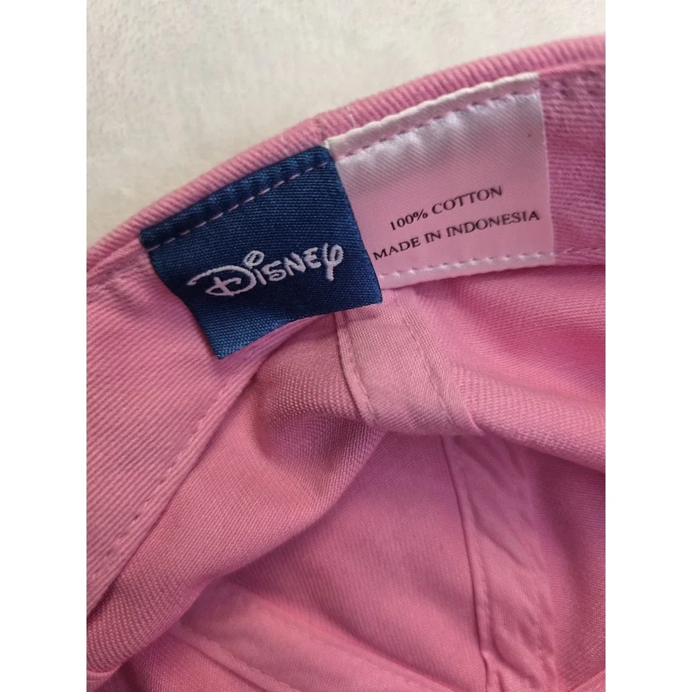 Coquette Pastel Disney Mickey Mouse Pink Florida Embroidered Baseball Cap Hat
